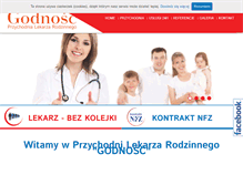 Tablet Screenshot of godnosc.com.pl